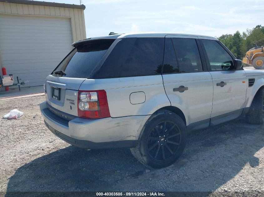 2006 Land Rover Range Rover Sport Hse VIN: SALSF25416A965783 Lot: 40303505