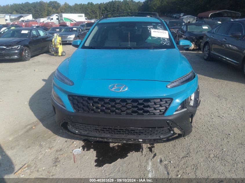 2023 Hyundai Kona Sel VIN: KM8K62AB6PU948811 Lot: 40303529