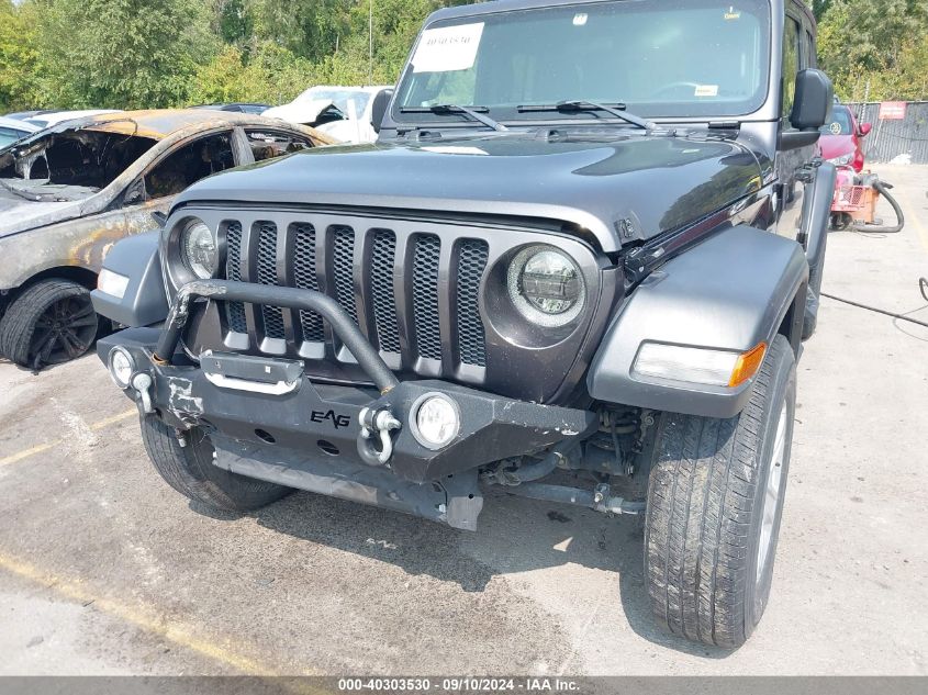 2018 Jeep Wrangler Unlimited Sport S 4X4 VIN: 1C4HJXDG3JW138503 Lot: 40303530