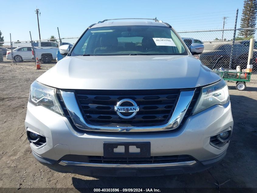 2019 Nissan Pathfinder Sv VIN: 5N1DR2MN8KC606877 Lot: 40303596