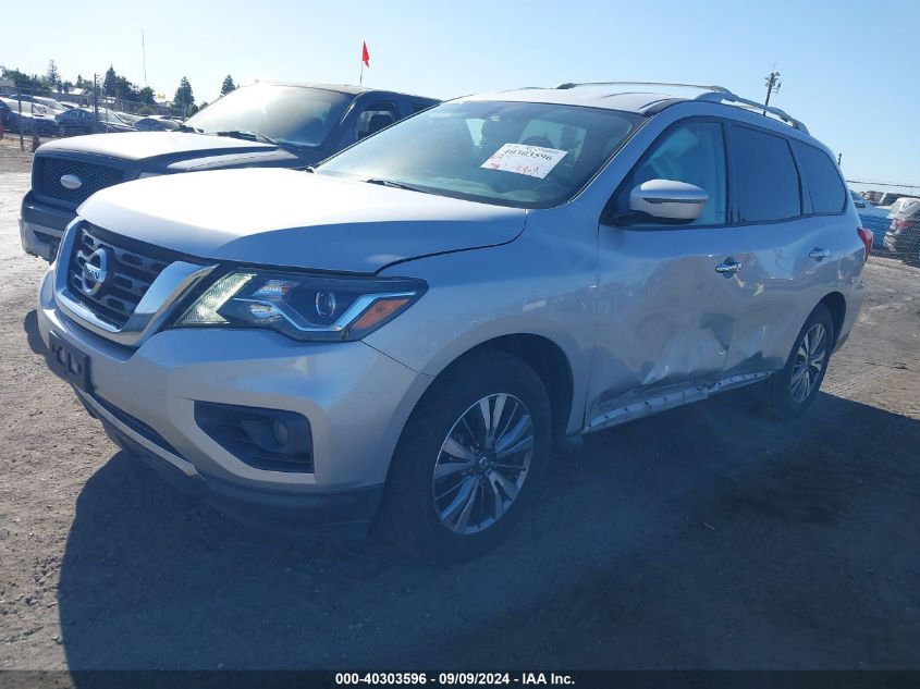 2019 Nissan Pathfinder Sv VIN: 5N1DR2MN8KC606877 Lot: 40303596