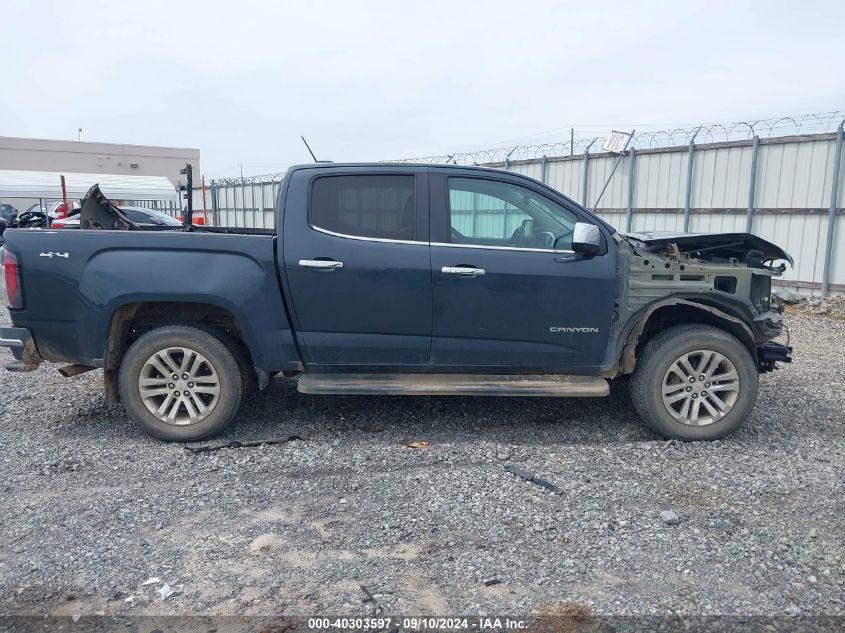 2018 GMC Canyon Slt VIN: 1GTG6DEN5J1231190 Lot: 40303597