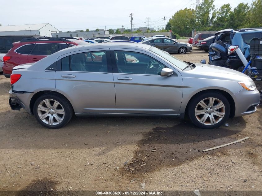 2013 Chrysler 200 Lx VIN: 1C3CCBAB7DN670092 Lot: 40303620