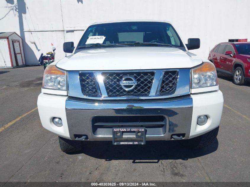 2011 Nissan Titan Sv VIN: 1N6BA0EC3BN312387 Lot: 40303625