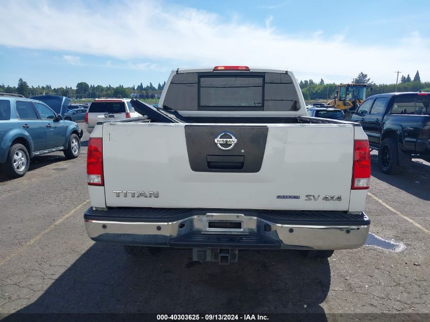 2011 Nissan Titan Sv VIN: 1N6BA0EC3BN312387 Lot: 40303625