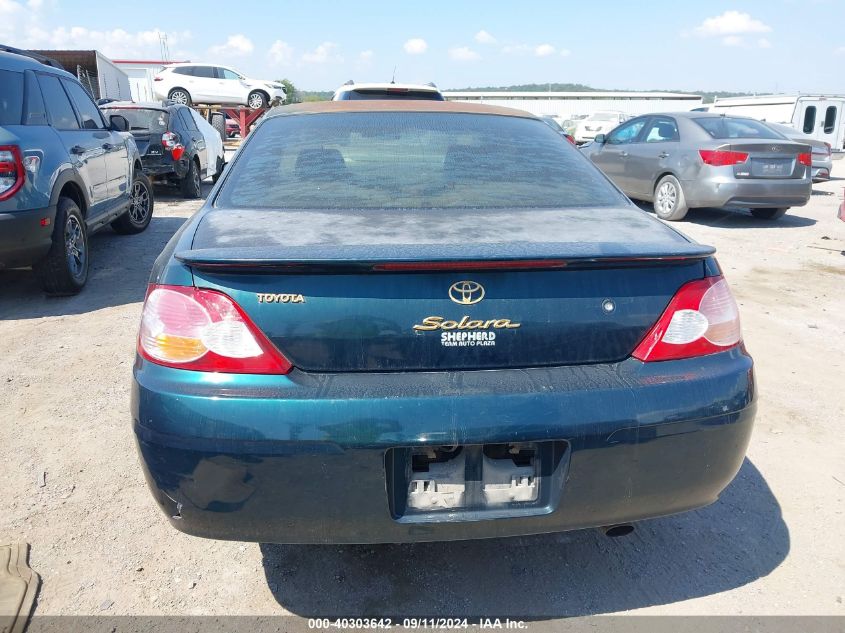 2003 Toyota Camry Solara Se/Sle VIN: 2T1CF22P53C604770 Lot: 40303642