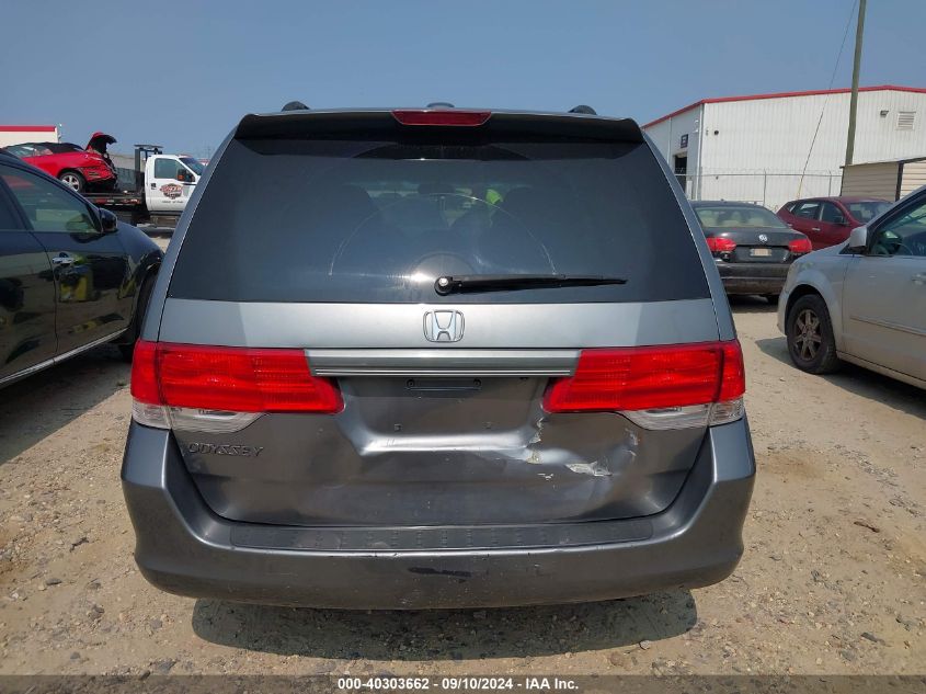 2009 Honda Odyssey Ex-L VIN: 5FNRL38779B406566 Lot: 40303662