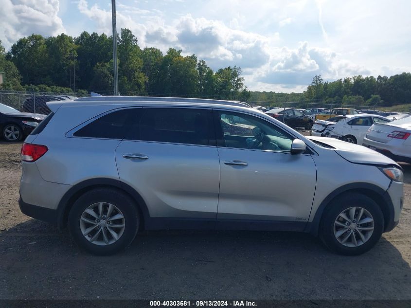 2018 Kia Sorento 2.4L Lx VIN: 5XYPGDA3XJG427112 Lot: 40303681