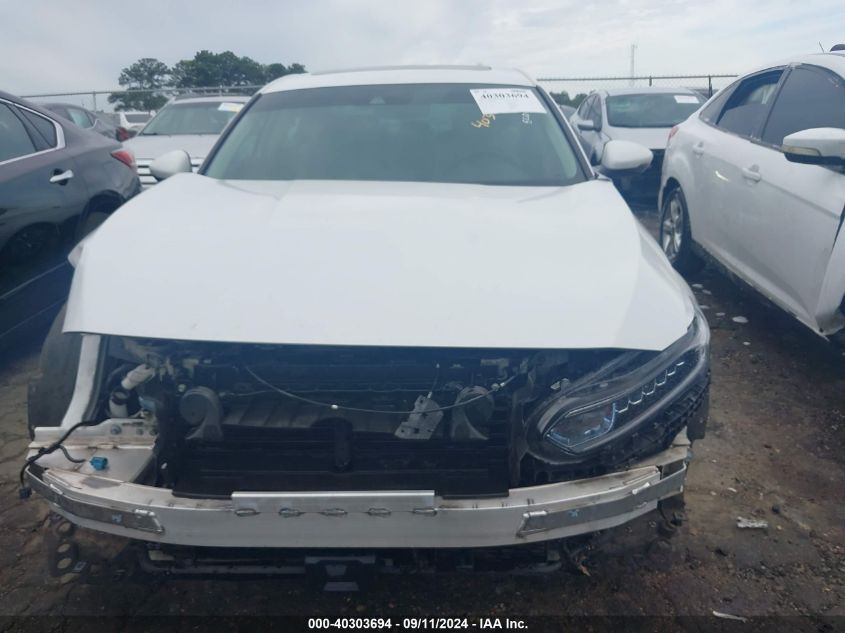 1HGCV3F58KA015864 2019 Honda Accord Hybrid Ex-L