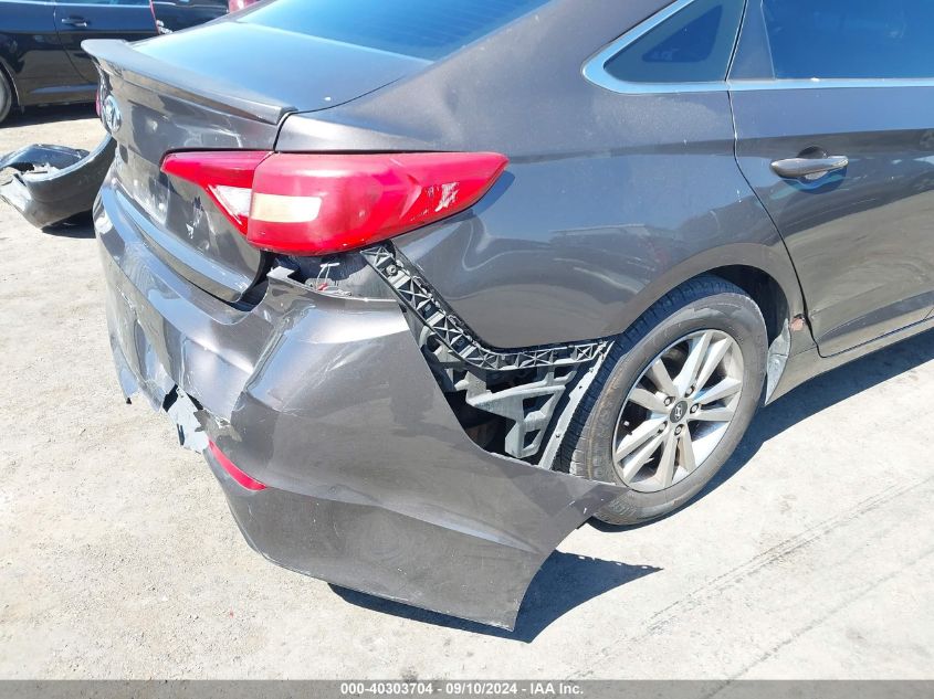 2017 HYUNDAI SONATA - 5NPE24AF8HH584558