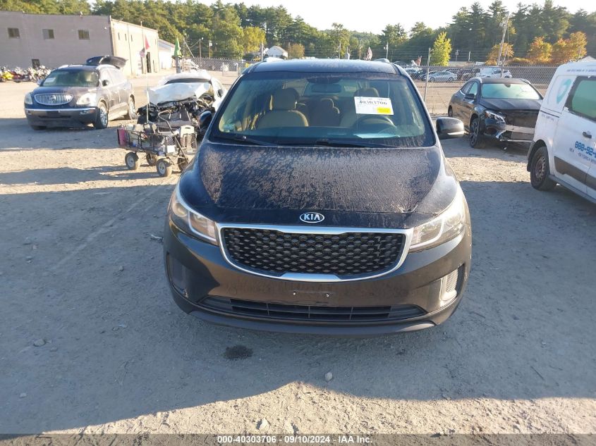 2016 Kia Sedona Lx VIN: KNDMB5C17G6111116 Lot: 40303706