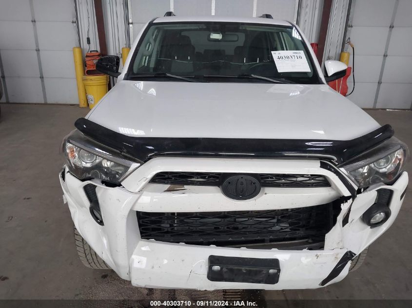 2019 Toyota 4Runner Sr5 VIN: JTEBU5JR0K5721542 Lot: 40303710