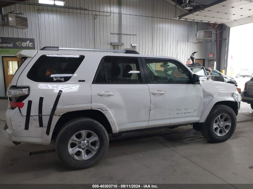 2019 Toyota 4Runner Sr5 VIN: JTEBU5JR0K5721542 Lot: 40303710