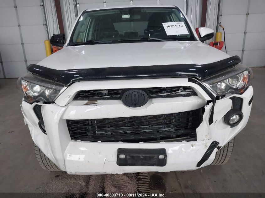 2019 Toyota 4Runner Sr5 VIN: JTEBU5JR0K5721542 Lot: 40303710