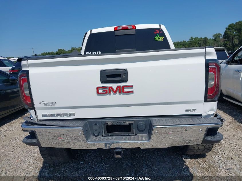 2018 GMC Sierra K1500 Slt VIN: 3GTU2NEC2JG243625 Lot: 40303725