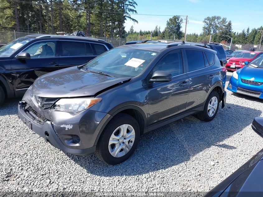 2013 TOYOTA RAV4 LE - JTMBFREV1D5017141
