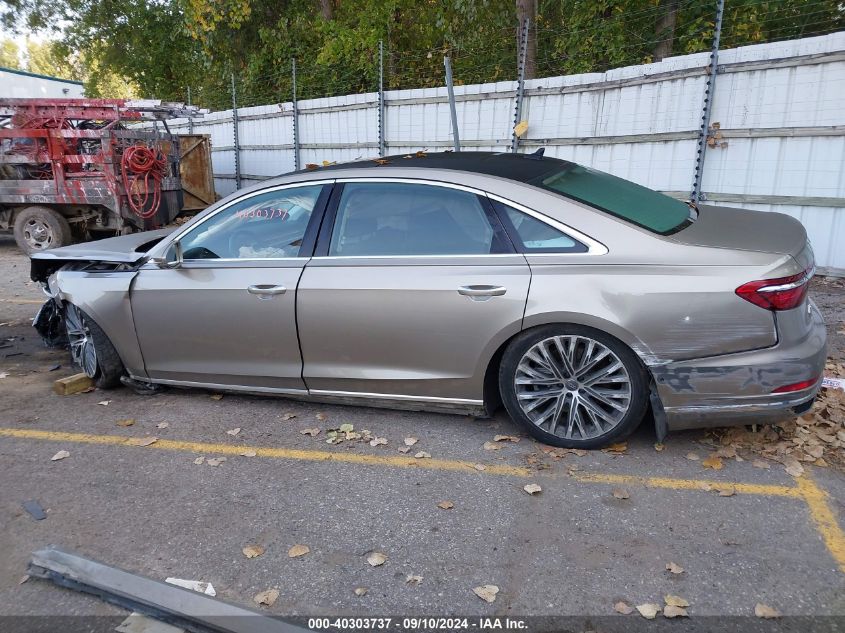 2019 Audi A8 L VIN: WAU8DBF8XKN018766 Lot: 40303737