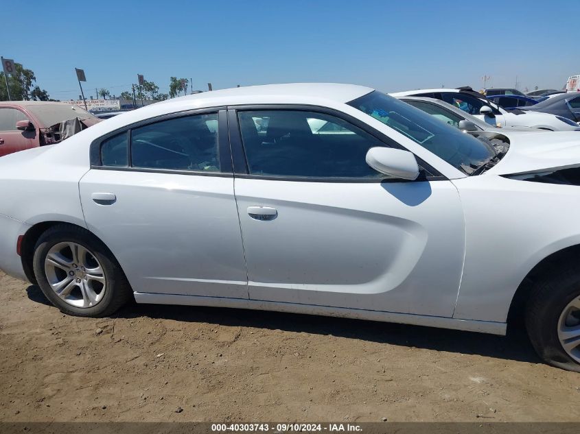 2022 Dodge Charger Sxt Rwd VIN: 2C3CDXBG7NH210834 Lot: 40303743