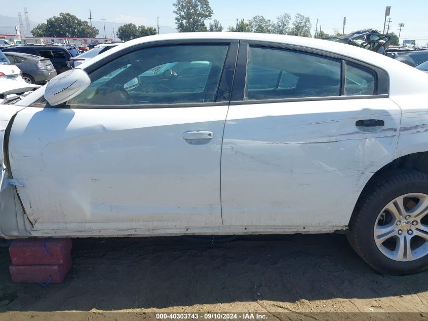 2022 Dodge Charger Sxt Rwd VIN: 2C3CDXBG7NH210834 Lot: 40303743