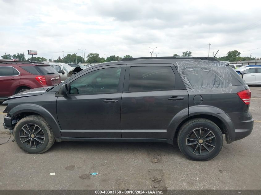 2017 Dodge Journey Se VIN: 3C4PDCAB4HT568173 Lot: 40303758