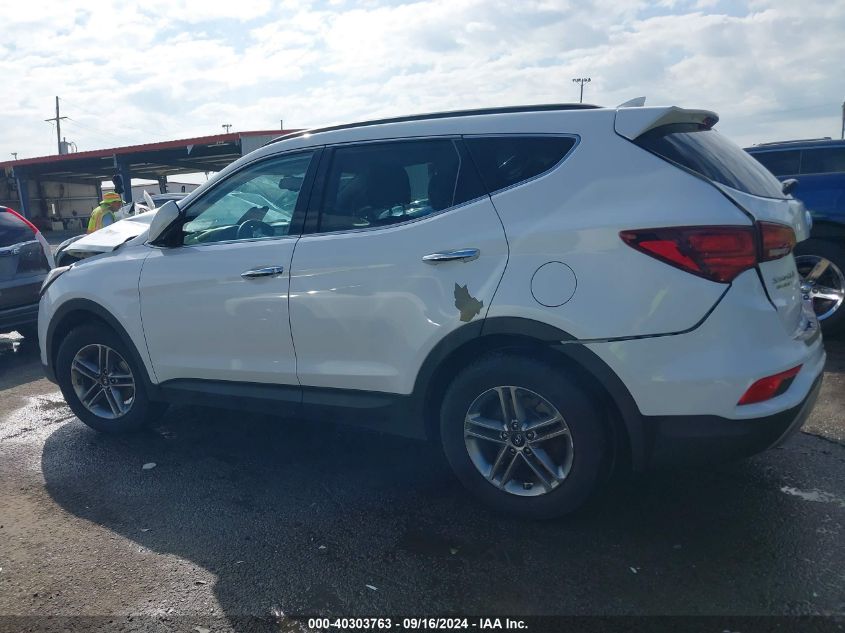 2017 Hyundai Santa Fe Sport 2.4L VIN: 5NMZU3LB0HH042898 Lot: 40303763