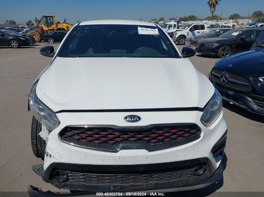 2021 Kia Forte Gt Line VIN: 3KPF34AD3ME278785 Lot: 40303784