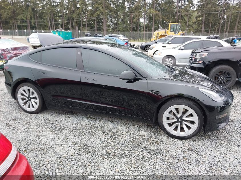 2021 Tesla Model 3 VIN: 5YJ3E1EAXMF066634 Lot: 40303785