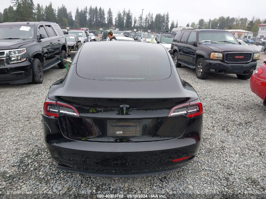 2021 Tesla Model 3 VIN: 5YJ3E1EAXMF066634 Lot: 40303785