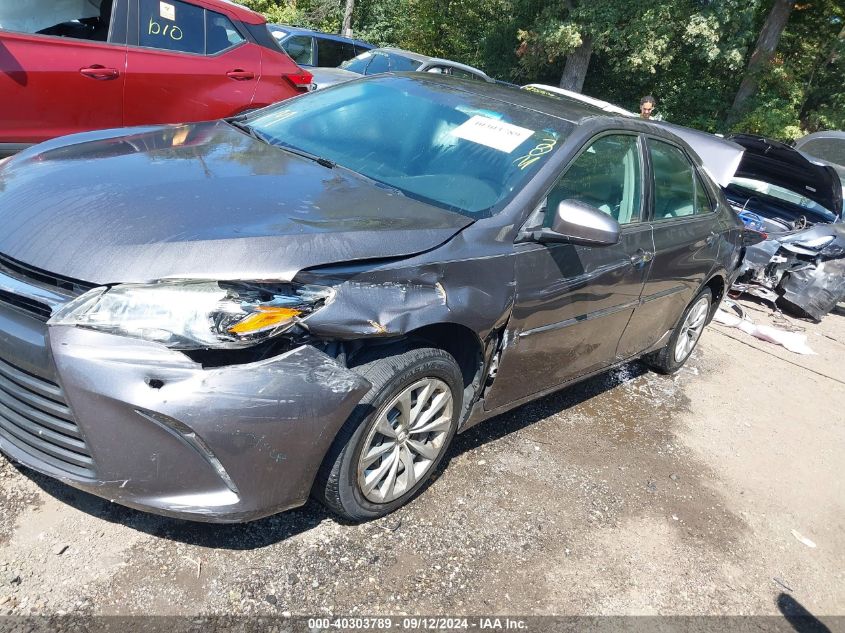 2016 Toyota Camry Le VIN: 4T4BF1FK6GR577755 Lot: 40303789