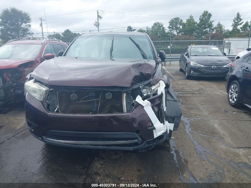 2012 Toyota Highlander VIN: 5TDZA3EH3CS029840 Lot: 40303791