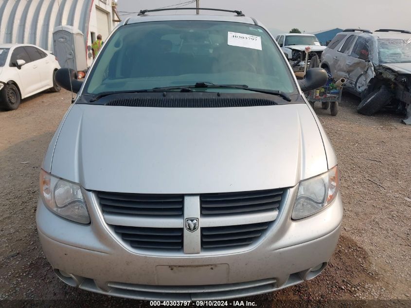 2007 Dodge Grand Caravan Sxt VIN: 2D4GP44L87R172947 Lot: 40303797