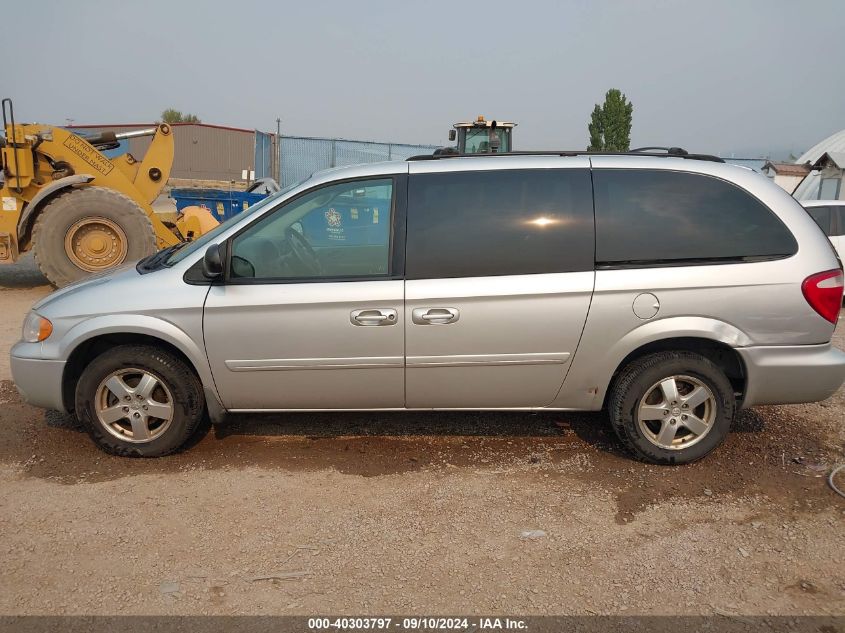 2007 Dodge Grand Caravan Sxt VIN: 2D4GP44L87R172947 Lot: 40303797