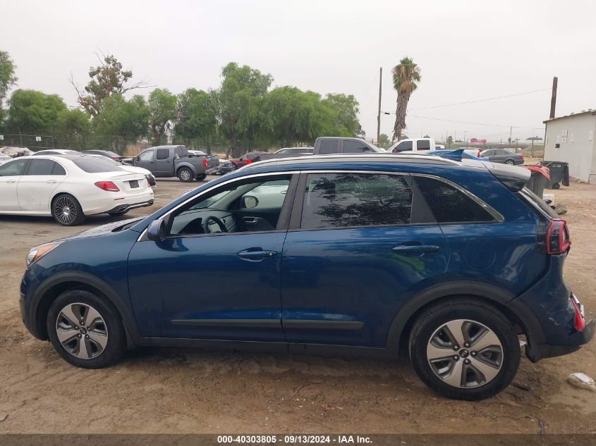 2019 Kia Niro Lx VIN: KNDCB3LC1K5252134 Lot: 40303805