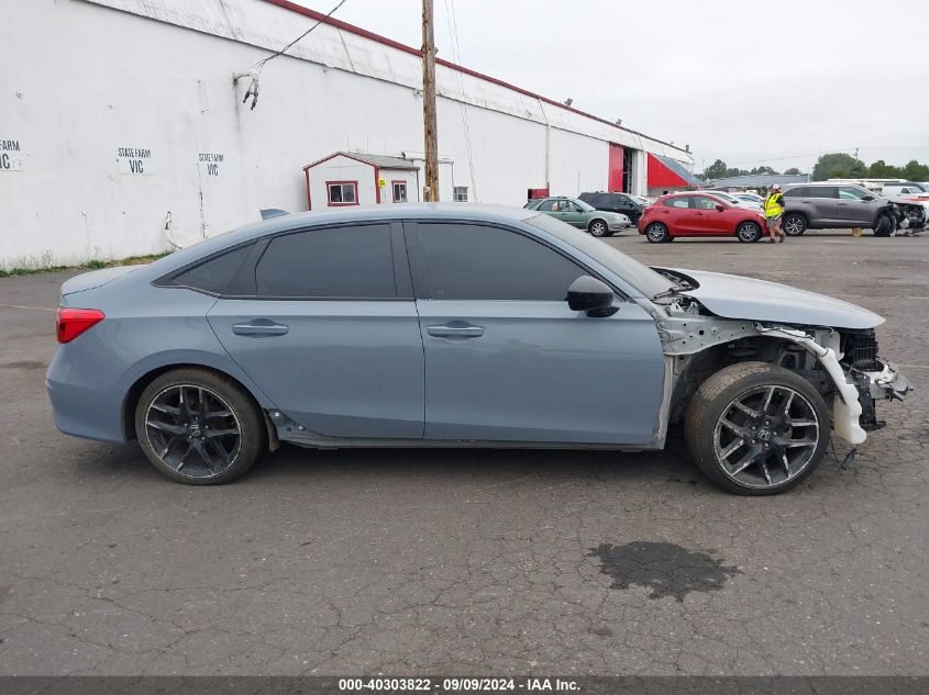 2022 Honda Civic Sport VIN: 2HGFE2F55NH595569 Lot: 40303822