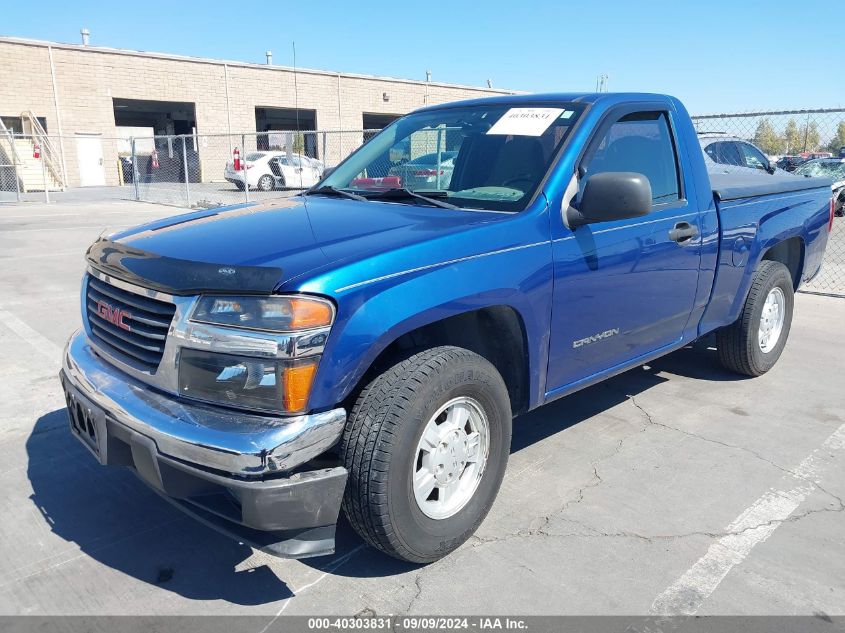 2005 GMC Canyon Sl VIN: 1GTCS148458288384 Lot: 40303831