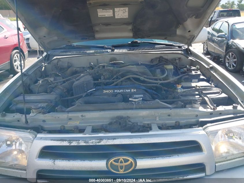 2000 Toyota 4Runner Sr5 VIN: JT3HN86R3Y0284586 Lot: 40303851