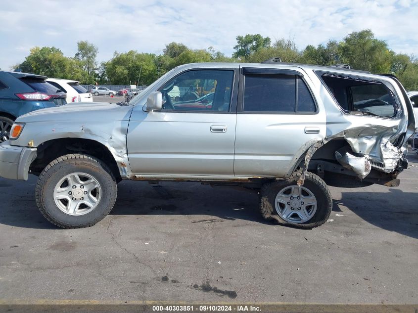 2000 Toyota 4Runner Sr5 VIN: JT3HN86R3Y0284586 Lot: 40303851