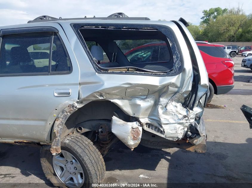 2000 Toyota 4Runner Sr5 VIN: JT3HN86R3Y0284586 Lot: 40303851