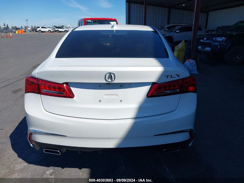 19UUB2F55JA006027 2018 Acura Tlx Tech Pkg