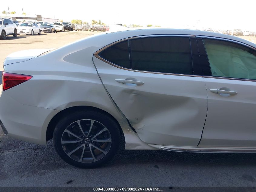 19UUB2F55JA006027 2018 Acura Tlx Tech Pkg