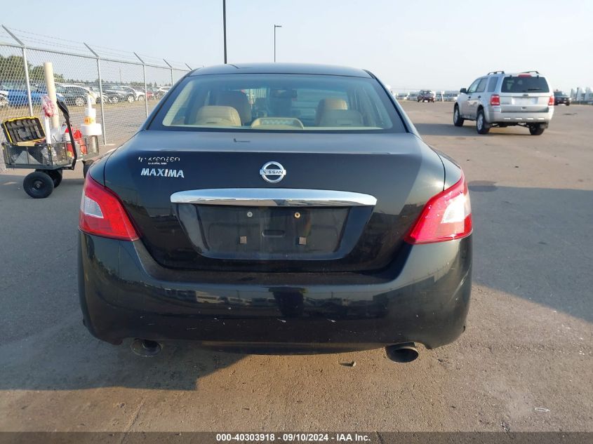 1N4AA51E59C859028 2009 Nissan Maxima S/Sv