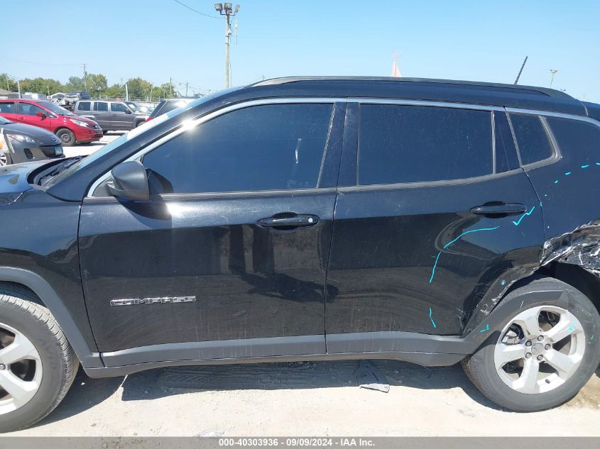 2018 Jeep Compass Latitude Fwd VIN: 3C4NJCBB7JT502317 Lot: 40303936