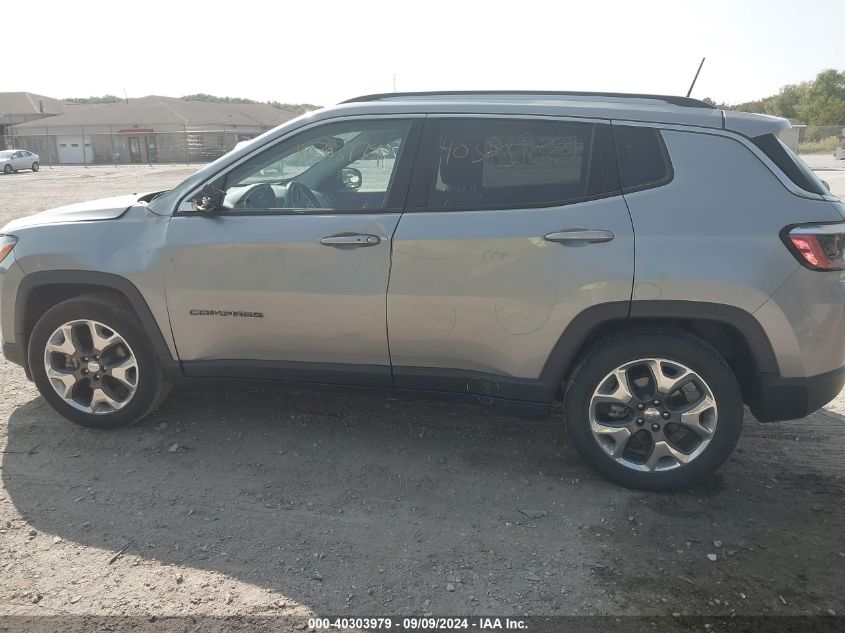 2020 Jeep Compass Limited Fwd VIN: 3C4NJCCB3LT218541 Lot: 40303979