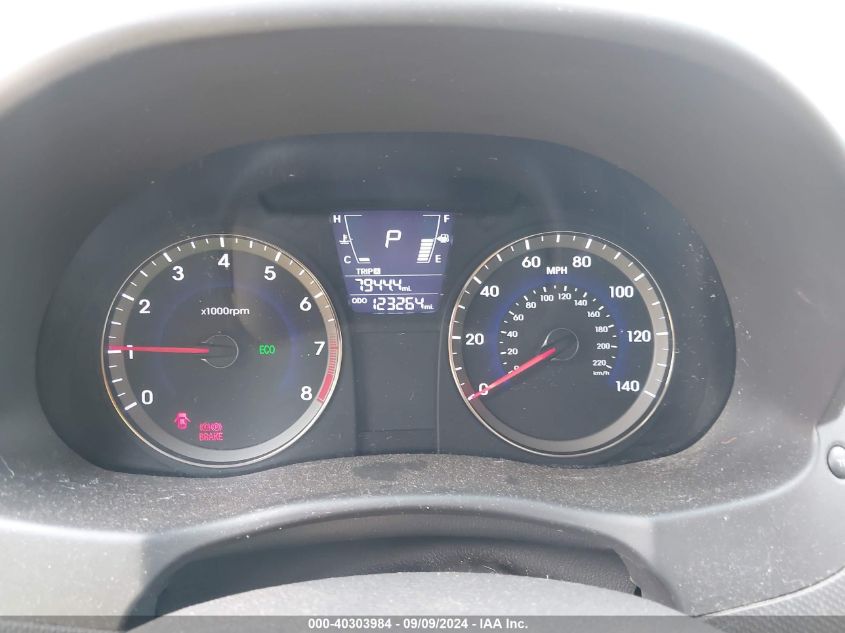 2013 Hyundai Accent Gls VIN: KMHCT4AE3DU583387 Lot: 40303984