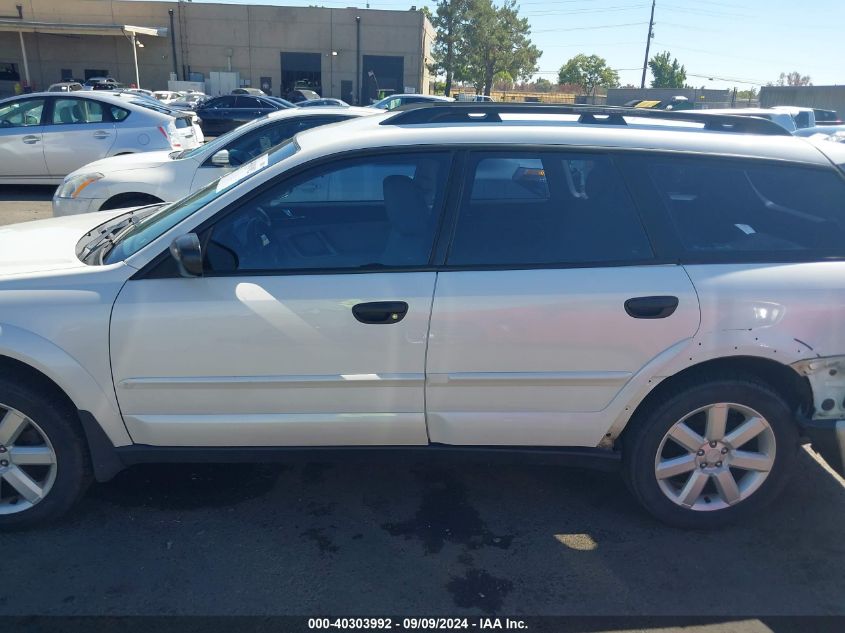 2009 Subaru Outback 2.5I VIN: 4S4BP61C997311118 Lot: 40303992