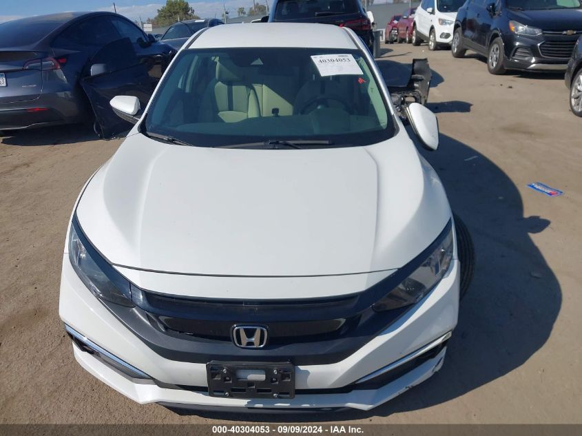 2019 Honda Civic Lx VIN: 2HGFC2F66KH522821 Lot: 40304053