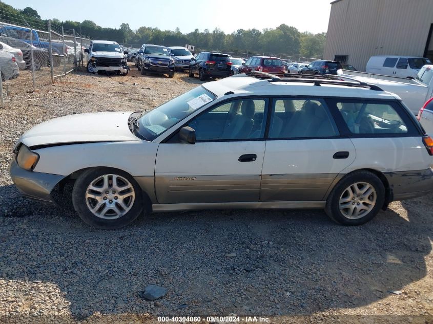 2001 Subaru Legacy Outback VIN: 4S3BH665X17639339 Lot: 40304060