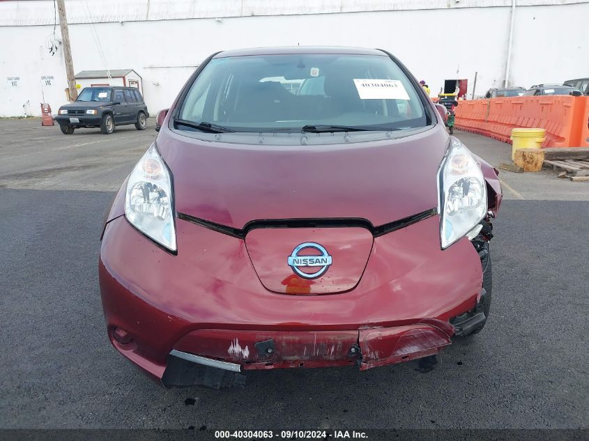 2017 Nissan Leaf S VIN: 1N4BZ0CP0HC306350 Lot: 40304063