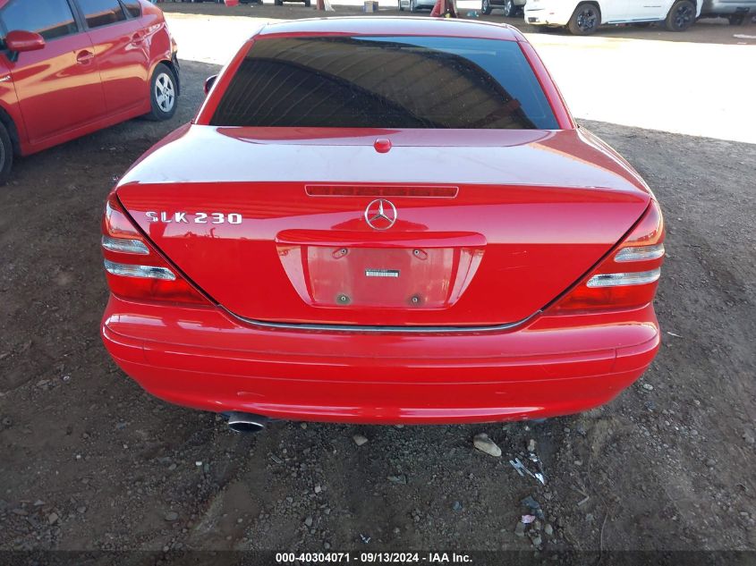 WDBKK49F41F183837 2001 Mercedes-Benz Slk 230 Kompressor