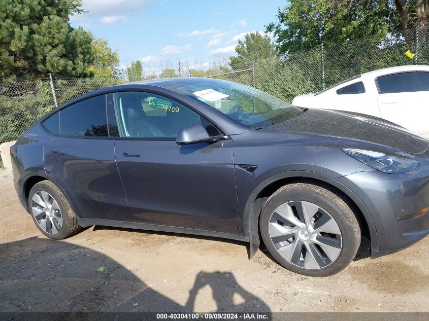 2023 TESLA MODEL Y AWD/LONG RANGE DUAL MOTOR ALL-WHEEL DRIVE - 7SAYGDEE8PF708067